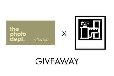 The Photo Dept Film Lab + ShootFilmCo Giveaway