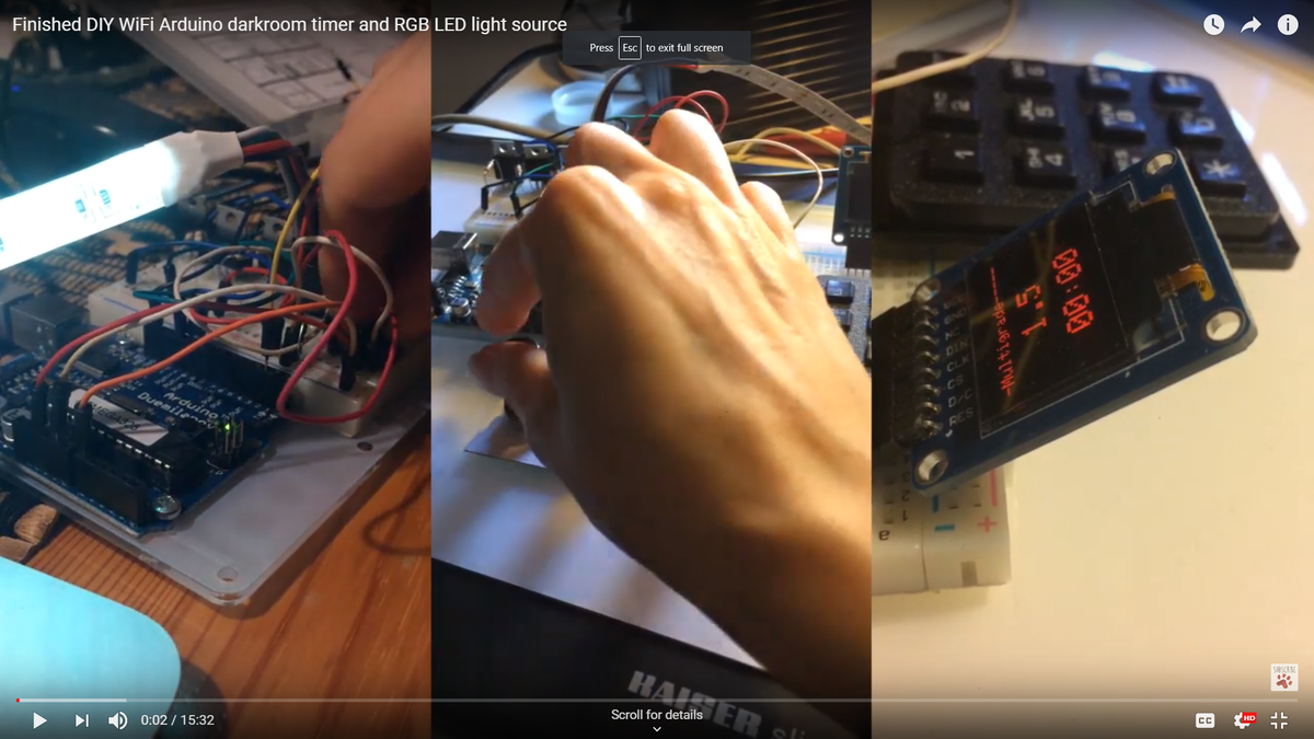 A DIY Modern Darkroom Timer and Enlarger Light with WiFi! Shoot Film Co.