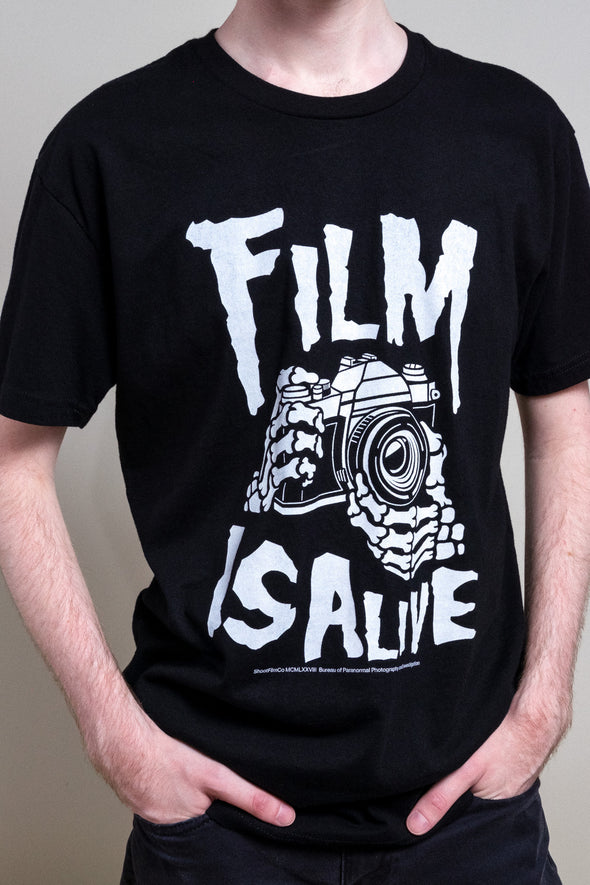 Film is Alive Premium Short Sleeve T-Shirt - Shoot Film Co.