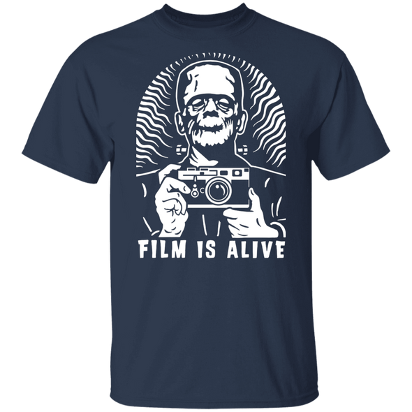 Film is Alive Short Sleeve Cotton T-Shirt - Shoot Film Co.