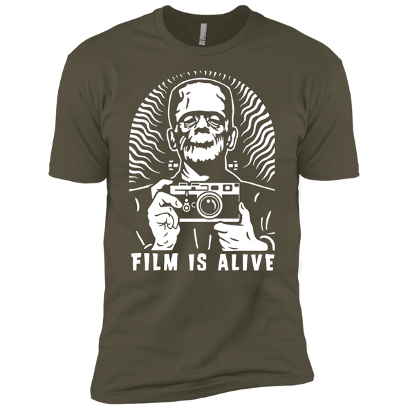 Film is Alive "Frank & His Camera" Premium Short Sleeve T-Shirt - Shoot Film Co.