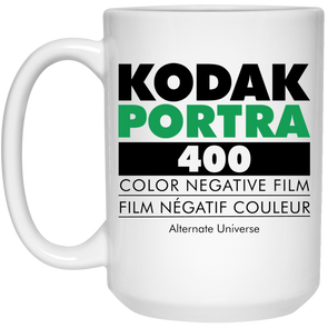 Kodak Portra Ilford Mashup Alternate Universe 15 oz. Ceramic Mug - Shoot Film Co.