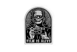 Film is Alive Version 2 Glow in the Dark Embroidered Patch - Shoot Film Co.