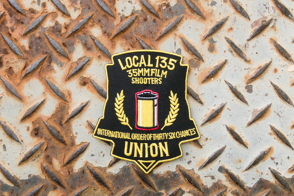 Film Shooters Union - Local 135 35mm Film Shooters Patch - Shoot Film Co.