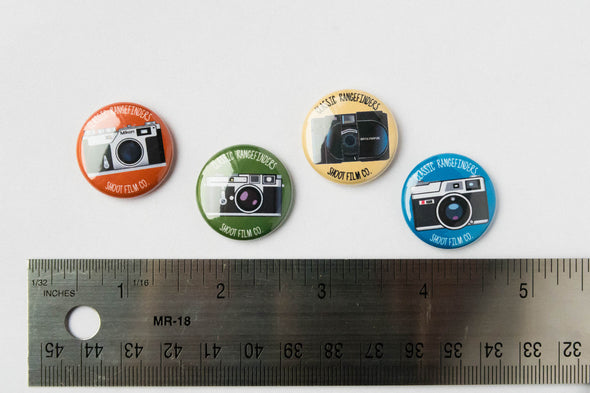 Classic Rangefinders 1" Button Set - Shoot Film Co.