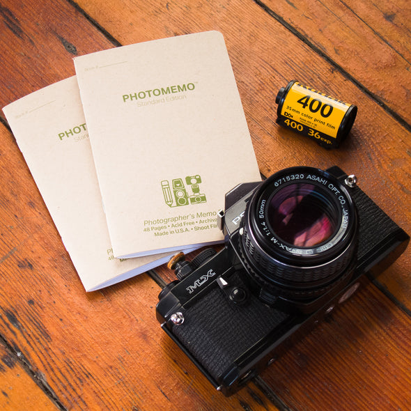PhotoMemo Film Photographer's Notebook 2 Pack - Shoot Film Co.