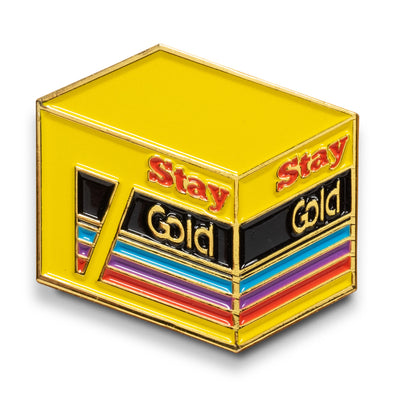 Stay Gold Lapel Pin - Shoot Film Co.