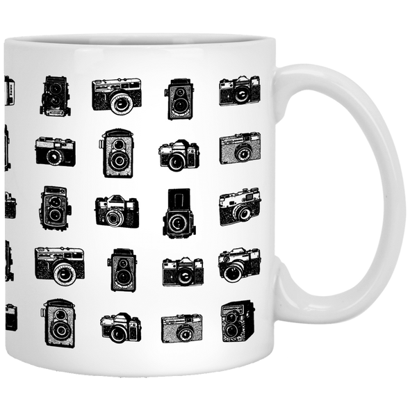 Camera Collection PERSONALIZED 11 oz Ceramic Mug - Shoot Film Co.