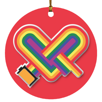 Support LGBTQ Youth Ornament - 10% Proceeds to Charity