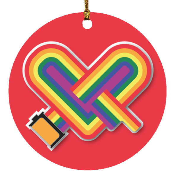 Support LGBTQ Youth Ornament - 10% Proceeds to Charity
