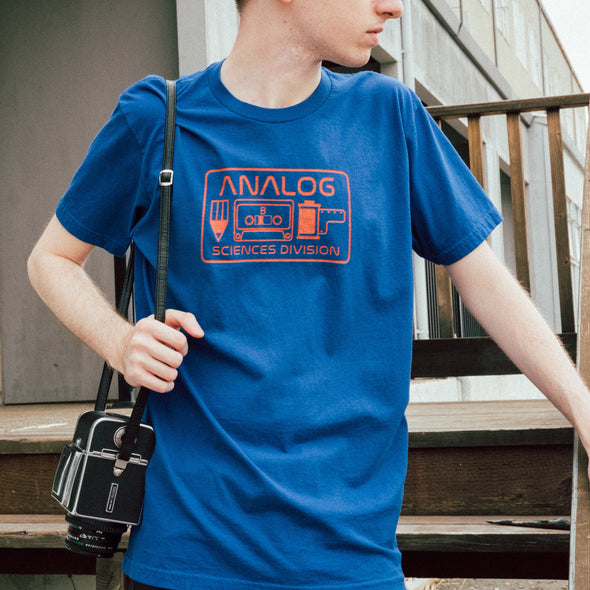 Analog Sciences Division Premium Men's T-Shirt - Shoot Film Co.