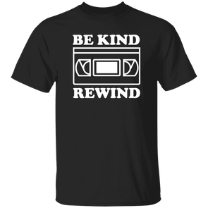 Be Kind Rewind Cotton Short Sleeve T-Shirt - Shoot Film Co.