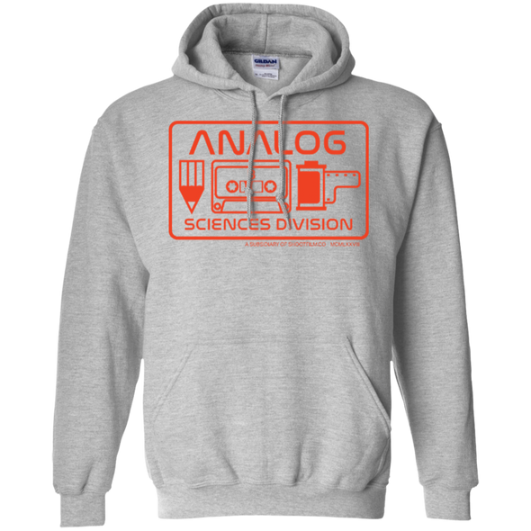 Analog Sciences Division Hoodie Pullover Sweatshirt - Shoot Film Co.