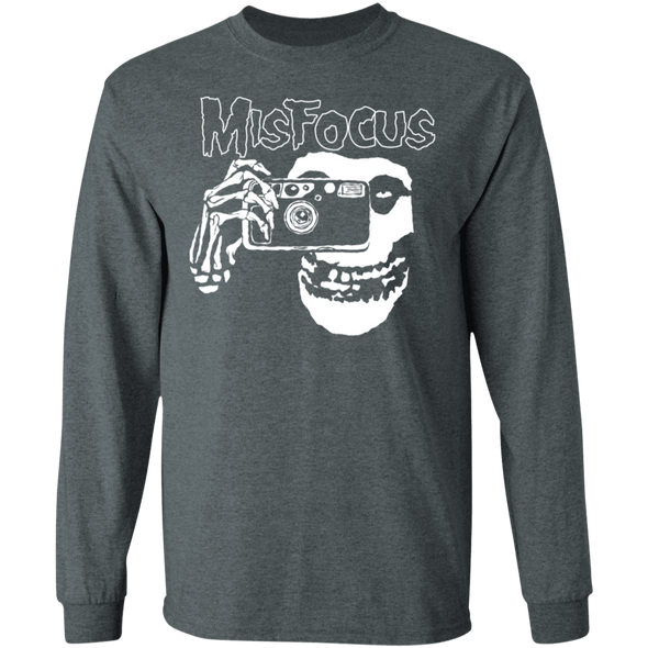 Misfocus Misfits Parody Photographer Long Sleeve T-Shirt - Shoot Film Co.