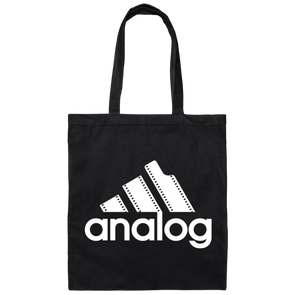 Analog Adidas Parody Cotton Canvas Tote Bag - Shoot Film Co.