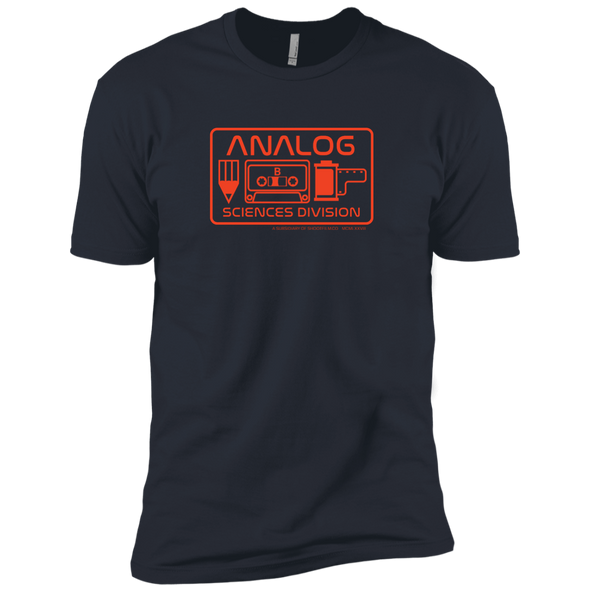 Analog Sciences Division Premium Men's T-Shirt - Shoot Film Co.