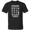 Introverted But Willing to Discuss Cameras Dark Short Sleeve Full Cotton T-Shirt - Shoot Film Co.