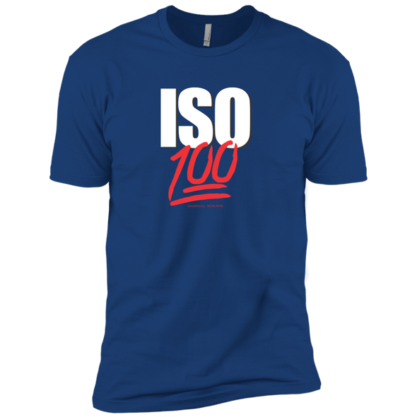 ISO 100 Premium Men's T-Shirt - Shoot Film Co.