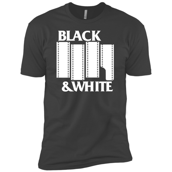 Black & White Film BLACK Premium Short Sleeve T-Shirt - Shoot Film Co.