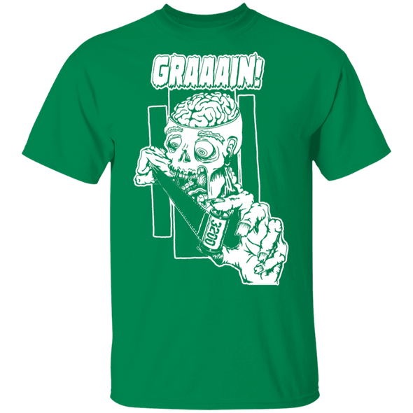 Zombie Wants Grain Front Print Short Sleeve T-Shirt - Shoot Film Co.