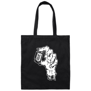 Zombie Hand 35mm Film Cotton Canvas Tote Bag - Shoot Film Co.