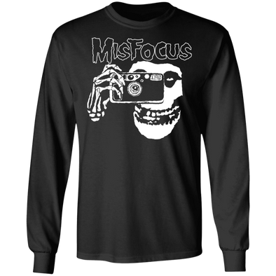 Misfocus Misfits Parody Photographer Long Sleeve T-Shirt - Shoot Film Co.