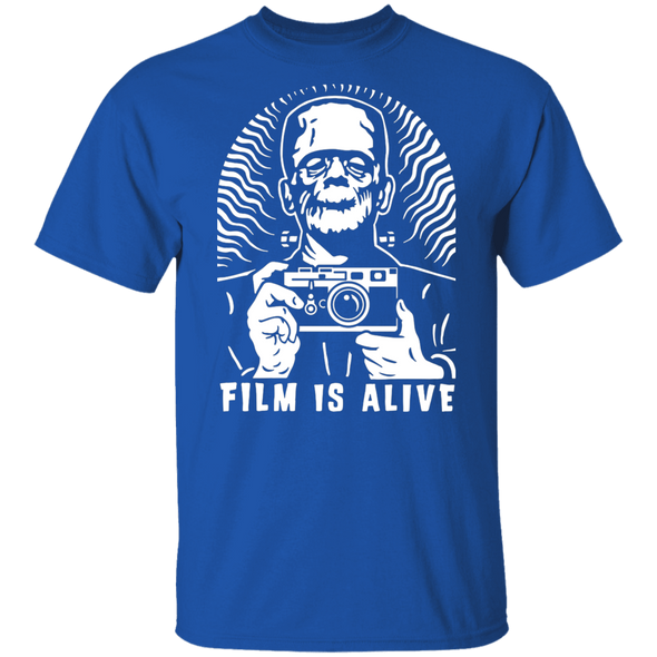 Film is Alive Short Sleeve Cotton T-Shirt - Shoot Film Co.