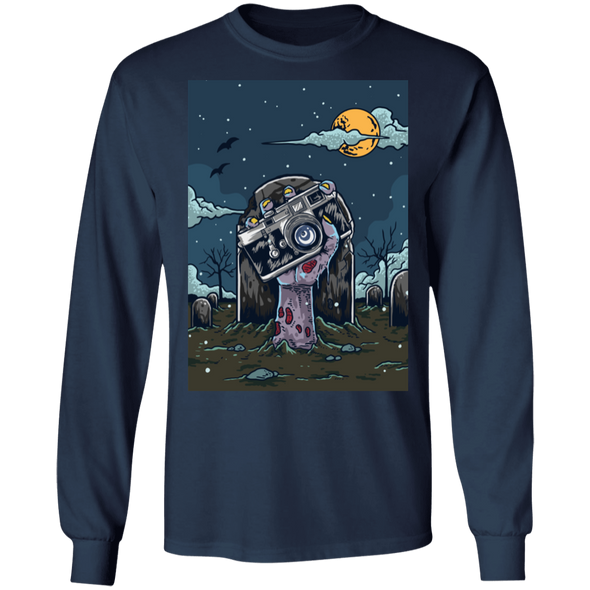 Back from the Dead 35mm Film Rangefinder Camera Long Sleeve T-Shirt - Shoot Film Co.