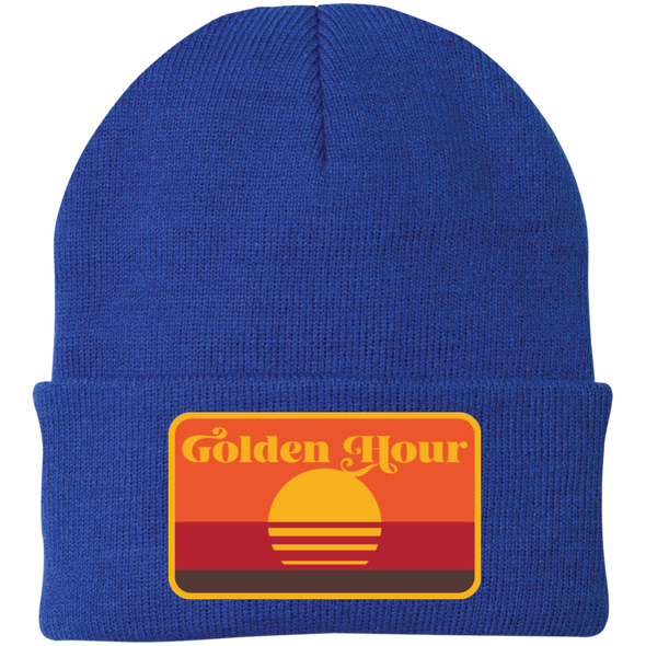 Golden Hour Embroidered Knit Cap - Shoot Film Co.