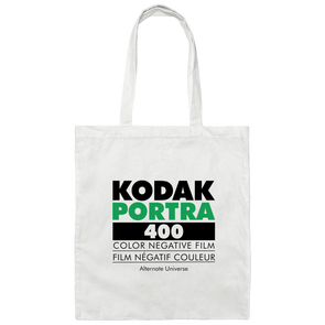 Kodak Portra Ilford HP5 Mashup Cotton Canvas Tote Bag - Shoot Film Co.