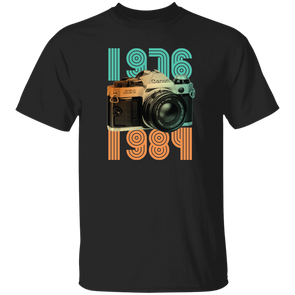 Canon AE-1 Tribute Short Sleeve Cotton T-Shirt - Shoot Film Co.
