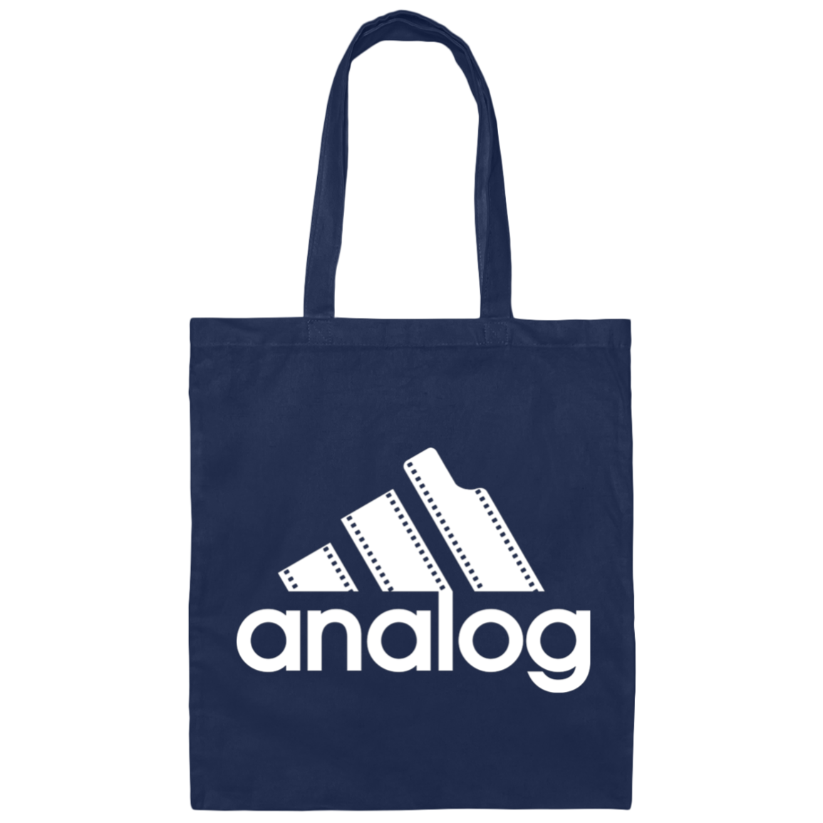 Analog Adidas Parody Cotton Canvas Tote Bag Shoot Film Co