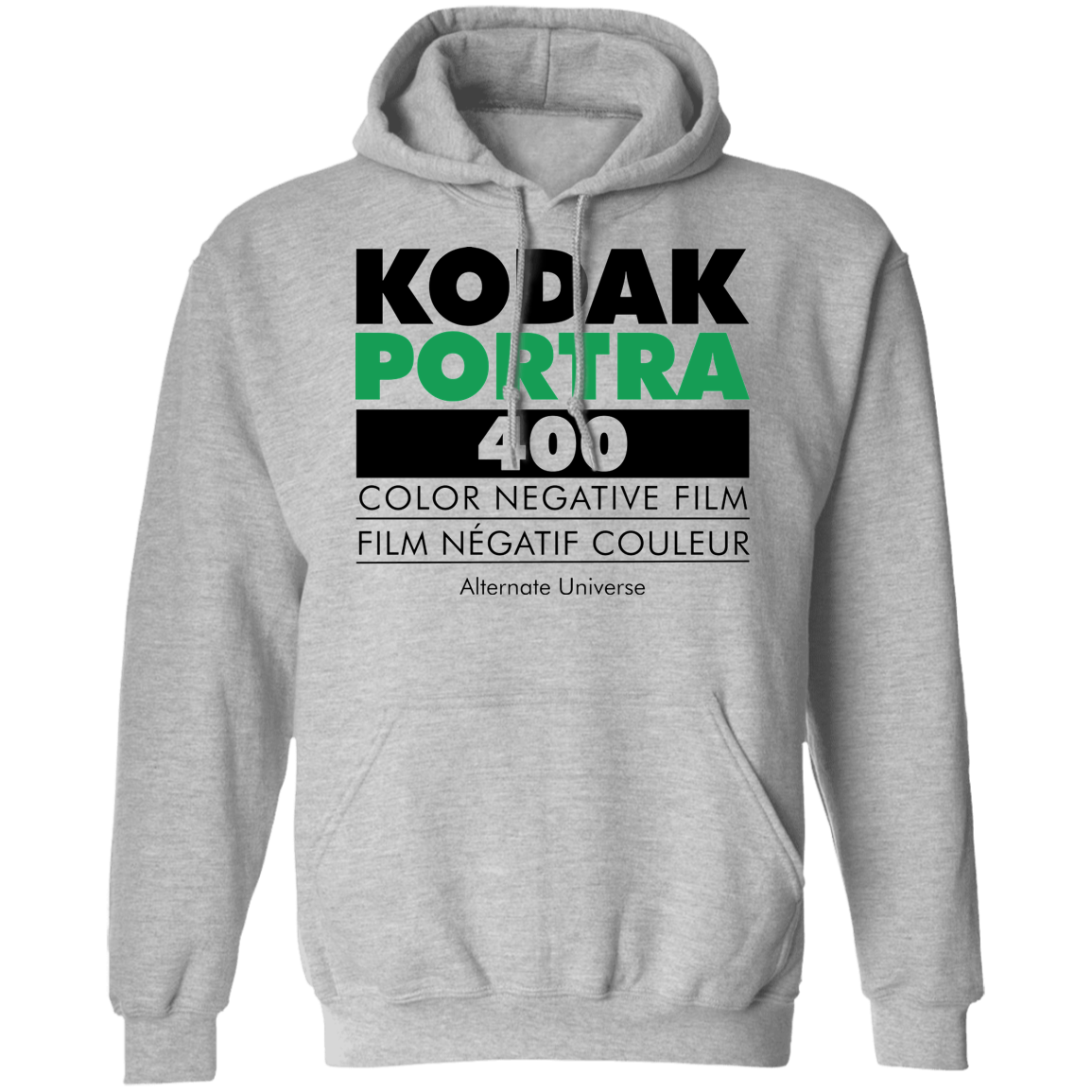 Alternate Universe Color Negative Film Pullover Hoodie Sweatshirt Kodak Ilford Mashup
