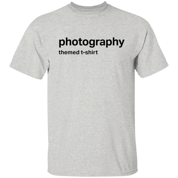 Generic Photography Themed T-Shirt Cotton Short Sleeve Shirt - Shoot Film Co.