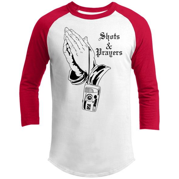 Shots and Prayers Sporty T-Shirt - Shoot Film Co.