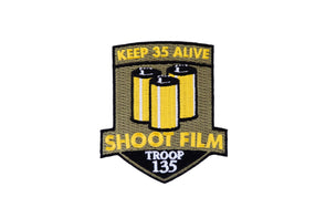 Keep 35 Alive Embroidered Patch - Shoot Film Co.