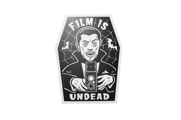 Film is UNDEAD Vinyl Sticker - Shoot Film Co.