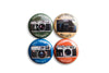 Classic Rangefinders 1" Button Set - Shoot Film Co.