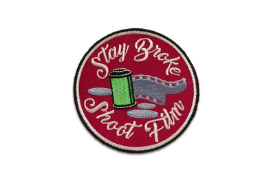 Stay Broke Shoot Film Embroidered Patch - Shoot Film Co.