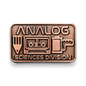 Analog Sciences Division Lapel Pin - Shoot Film Co.